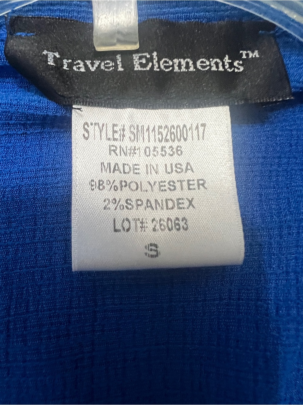 Travel‎ Elements  chic Long Open-Front Ribbed Duster Cardigan in Blue - Picture 4 of 6
